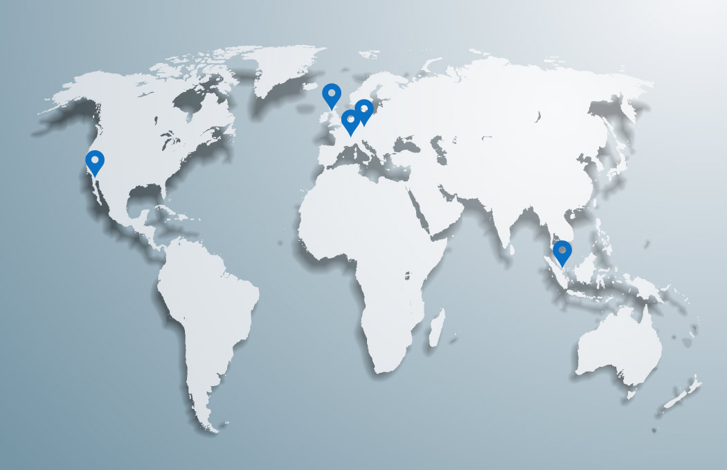 我们的全球业务| MedAlliance是一bdapp下载地址家民营医疗技术公司。这是总部在瑞士尼翁,办公室在德国,新加坡、英国和美国。